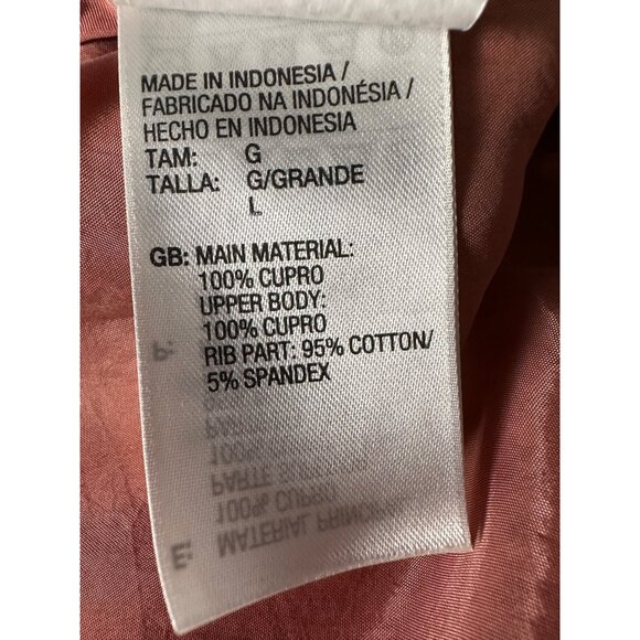 ADIDAS Stella McCartney Running Pull Over Jacket Large Ash Pink Tennis Gorpcore - Picture 10 of 14